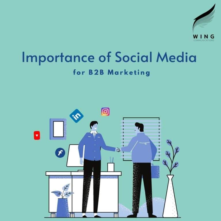 Importance of social media for B2B marketing