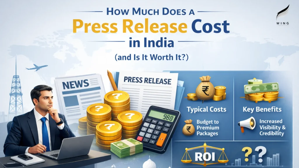 How Much Does a Press Release Cost in India(and Is It Worth It)?