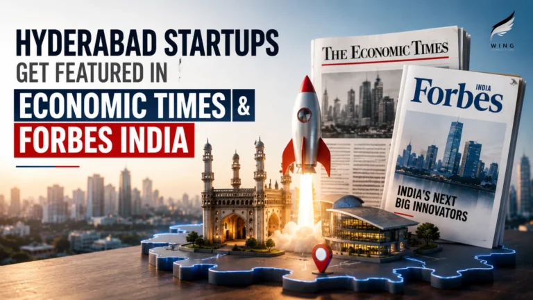 Hyderabad startups featured in Economic Times and Forbes India through strategic
