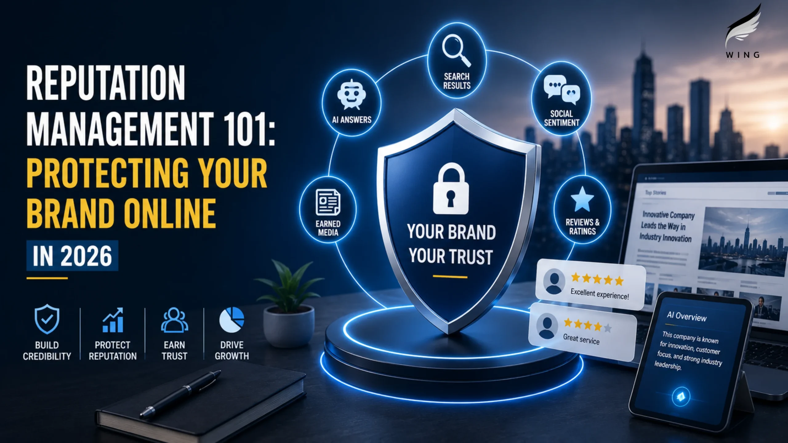 Reputation management strategy for protecting a brand online in 2026